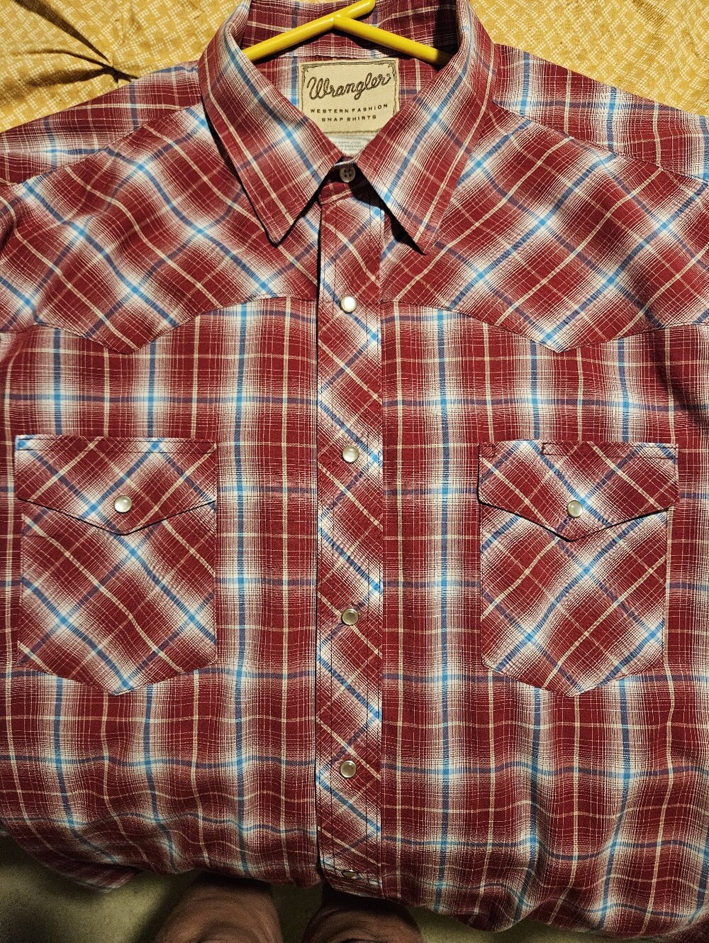Wrangler Vintage Pearl Snap Western Shirt